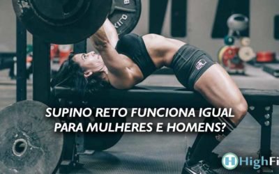 Supino reto para mulher é tão bom quanto para homem?